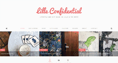 Desktop Screenshot of lilleconfidential.com