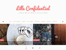 Tablet Screenshot of lilleconfidential.com